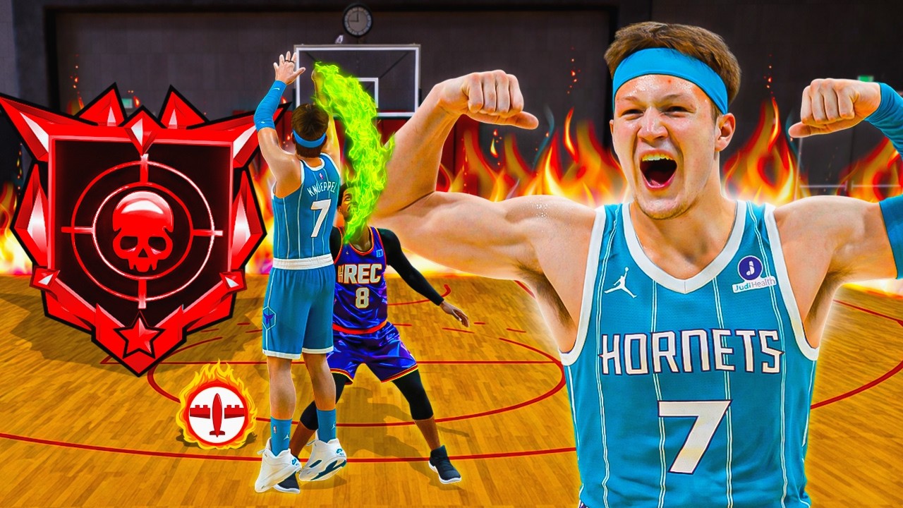 KON KNUEPPEL BUILD is UNSTOPPABLE in RANDOM REC on NBA 2K26!
