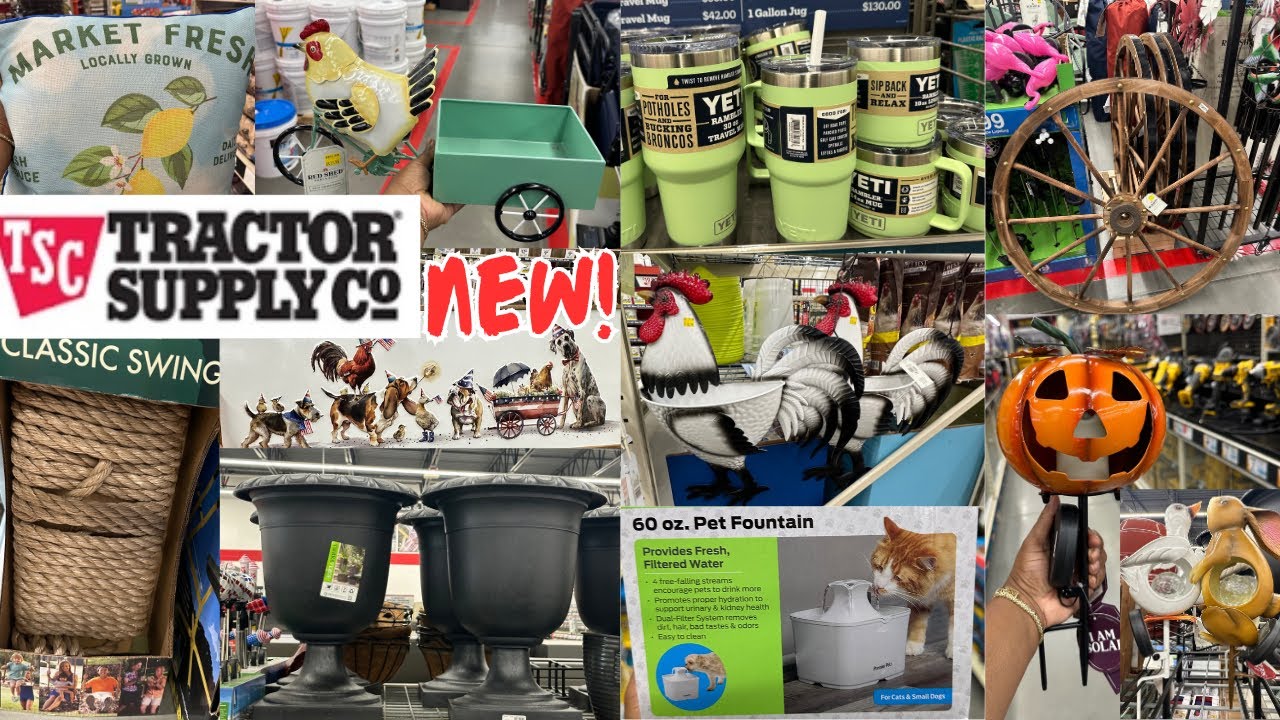 NEW!!! The Tractor Supply Hidden Gems! (YETI INSULATED TUMBLERS) Come Treasure Hunt With Me! #TSC