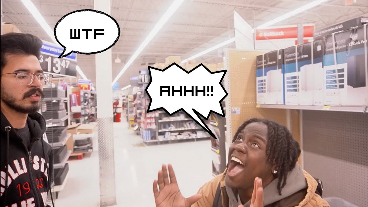 Screaming in Stores Prank!!!