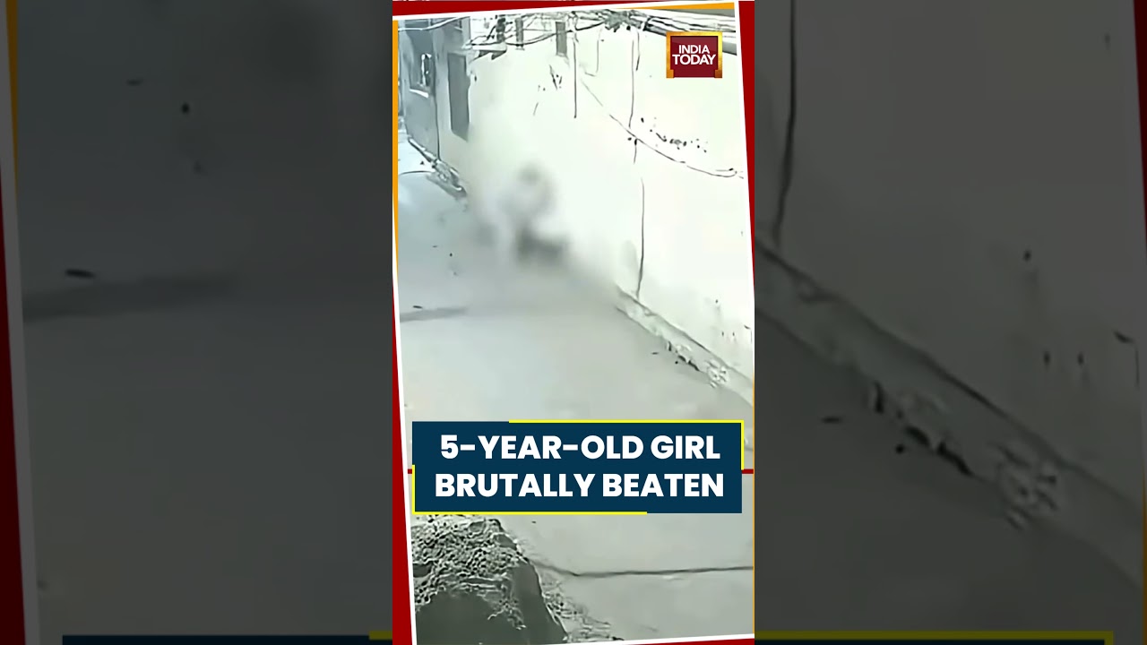 VIRAL VIDEO | 5-YEAR-OLD GIRL BRUTALLY BEATEN #viral #shorts #trending #indiatoday
