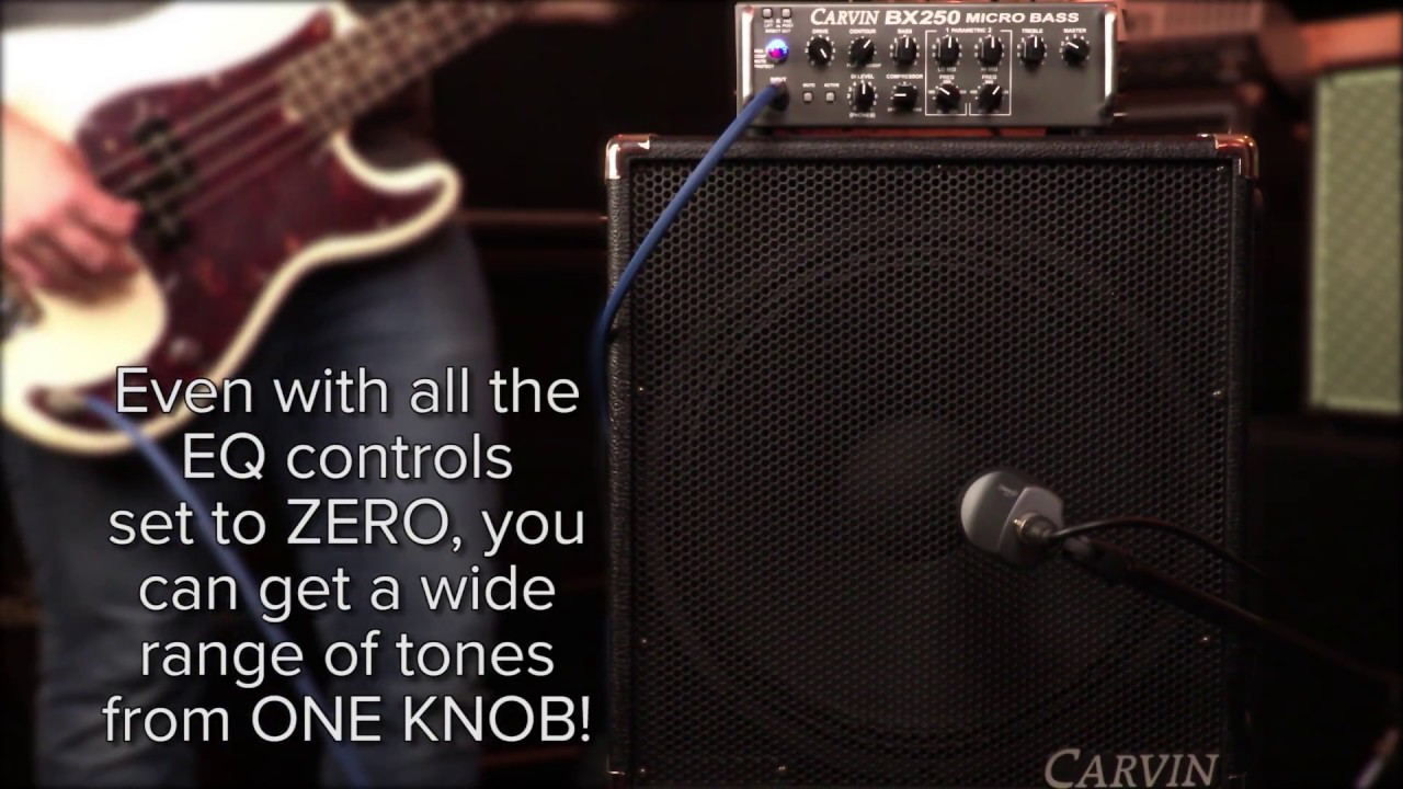 Quick Clips Series: BX250 Micro Bass Amp and 1x15 Speaker Cab