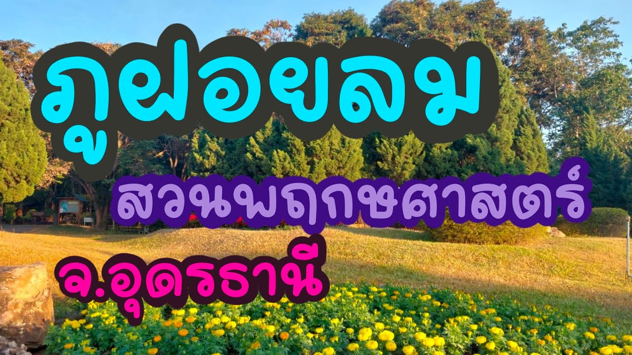 ภูฝอยลม สวนพฤกษศาสตร์แห่งเมืองอุดร