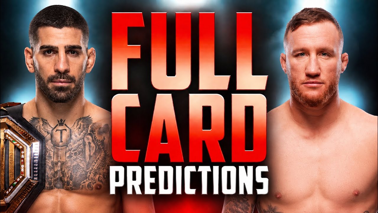My MOST CONFIDENT Picks For UFC Freedom 250 | Topuira vs Gaethje