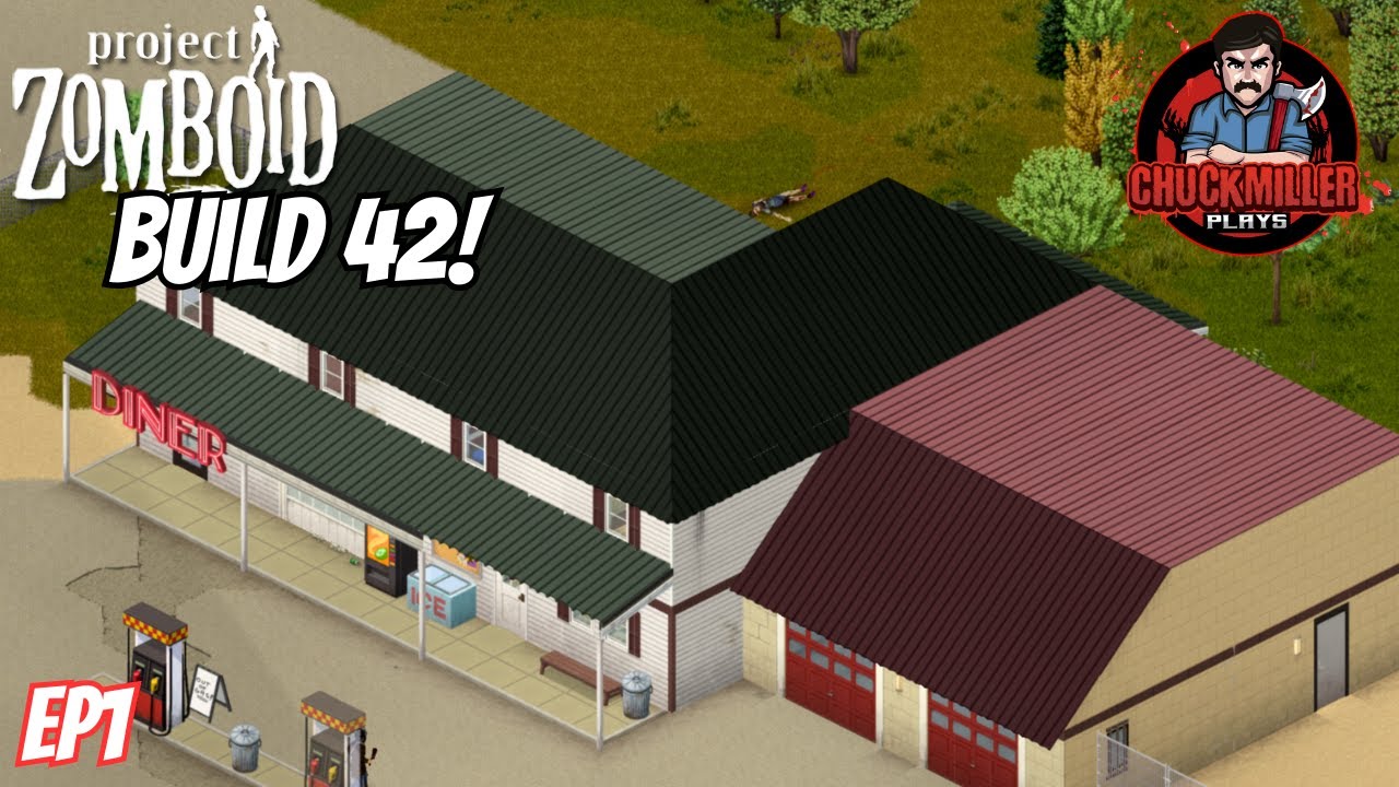 Project Zomboid Build 42 - Эпизод 1 - Идеальная база??
