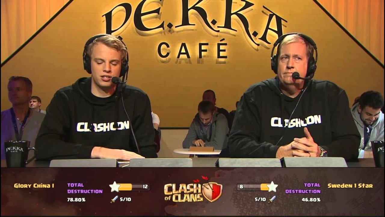 [FULL] Grand Final ClashCon 2015 Glory China 1 Vs Sweden 1 Star + Commentator