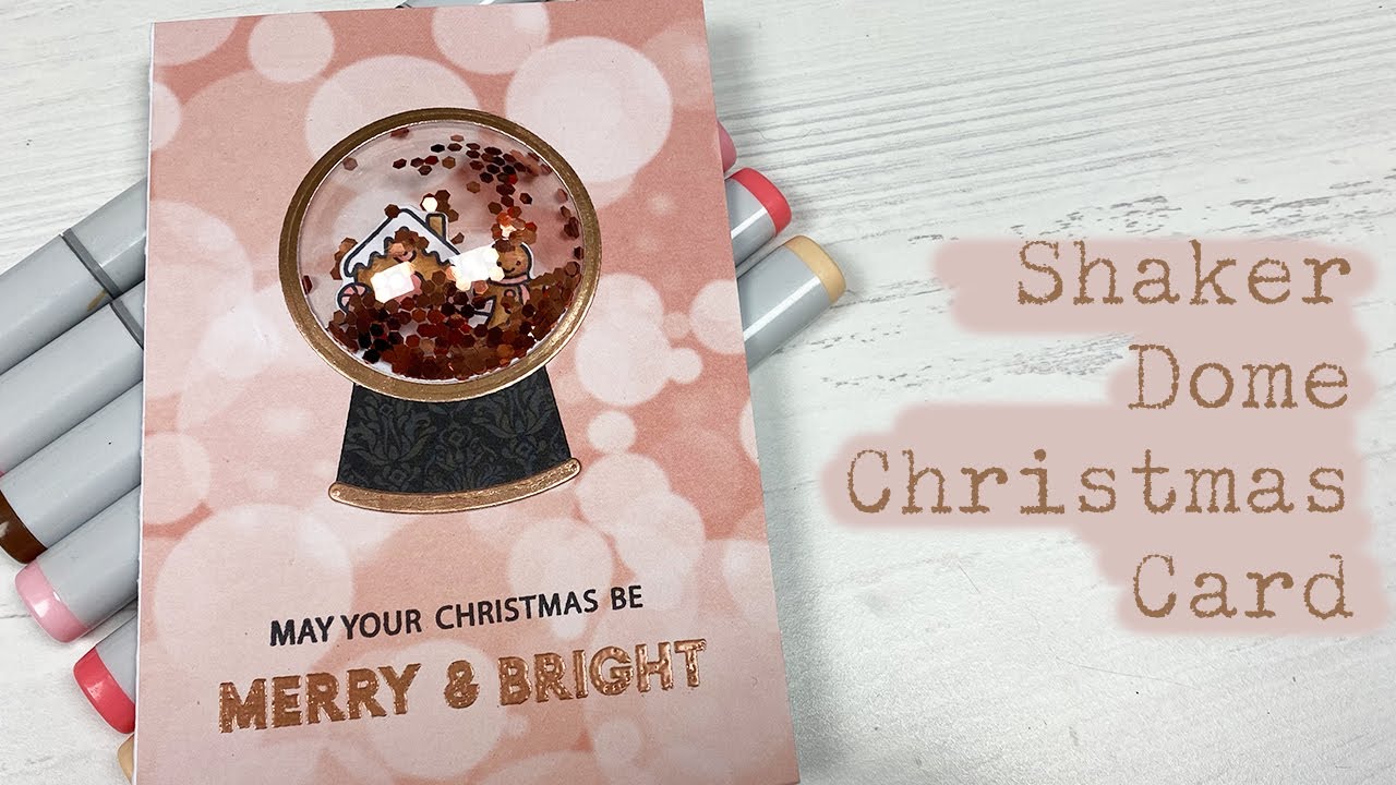 Shaker Dome Christmas Card