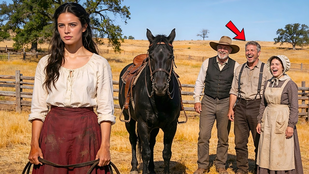 RIRAM DELA QUANDO DISSE QUE DOMARIA O CAVALO DO FAZENDEIRO… ATÉ ELA SUBIR NA SELA E CALAR A MULTIDÃO