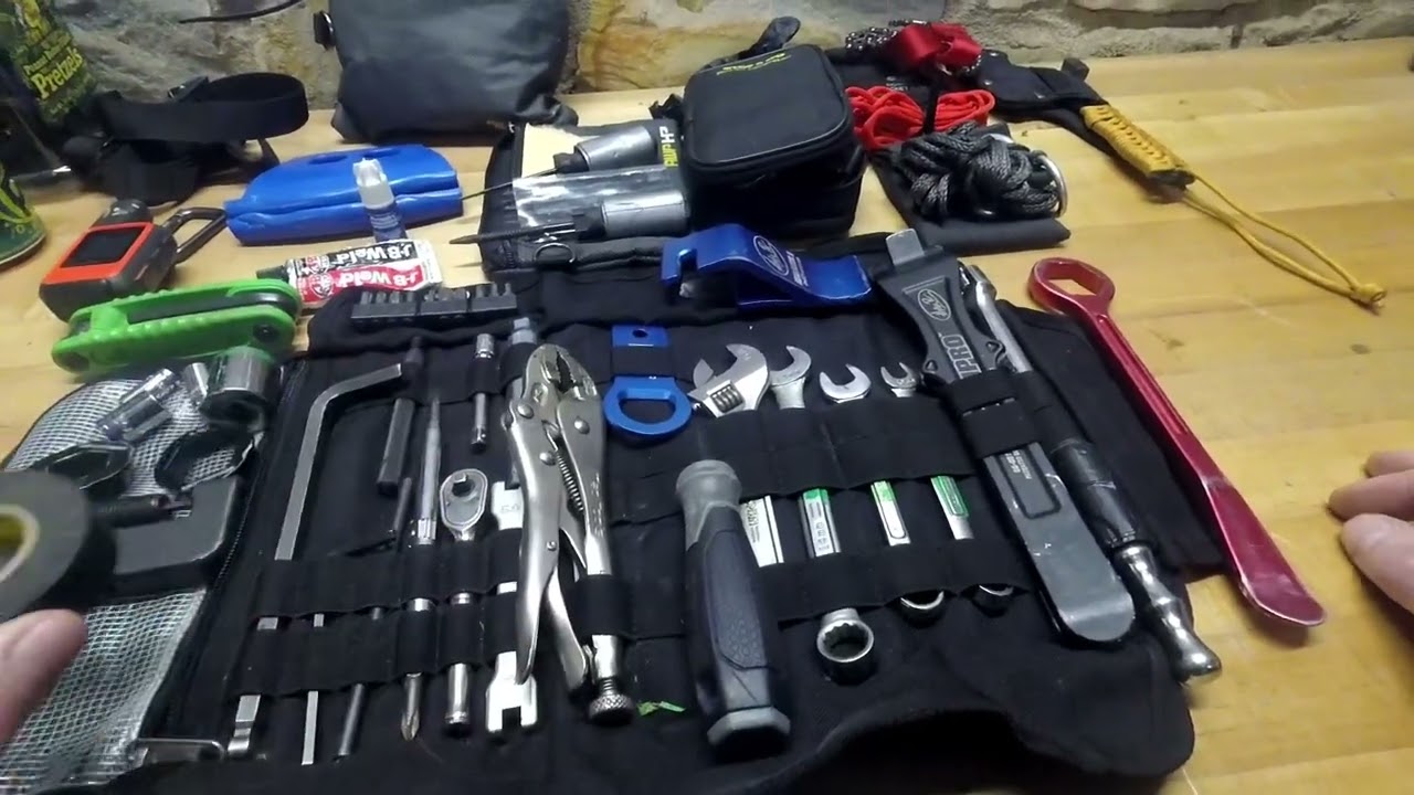 Building a motorcycle tool kit