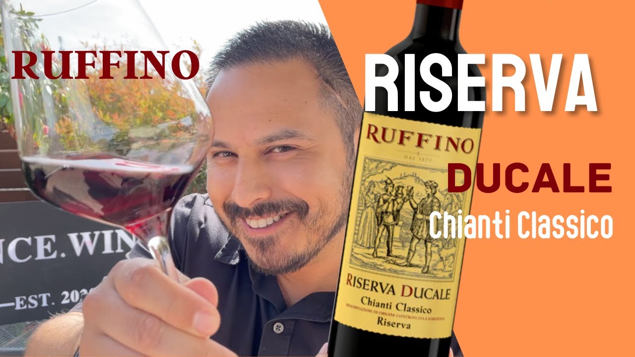 Let's Drink this TOP inexpensive Chianti! | 2017 Ruffino Riserva Ducale Chianti Classico Wine Review