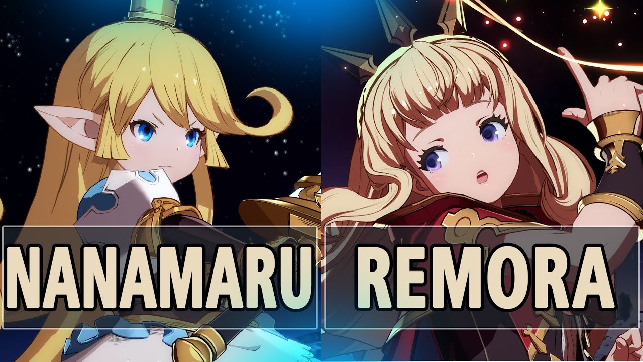 GBVSR: Nanamaru (Charlotta) Vs Remora (Cagliostro) | High Level Gameplay.