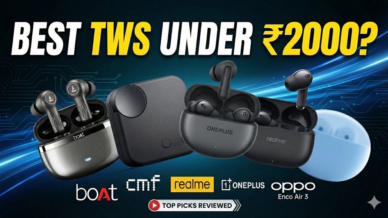 Don't Buy Wrong! ❌ Best TWS Under ₹2000 in 2026 #tech #tws #techreview @RajveerBytes25 