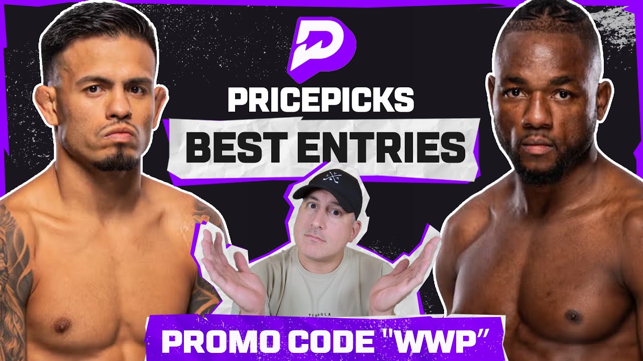 PRIZEPICKS Entry for UFC Vegas 112: Royval vs Kape