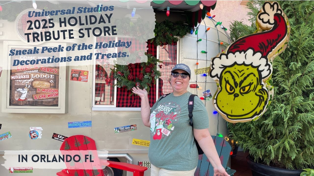 You will love the Holiday Tribute store at Universal Studios!