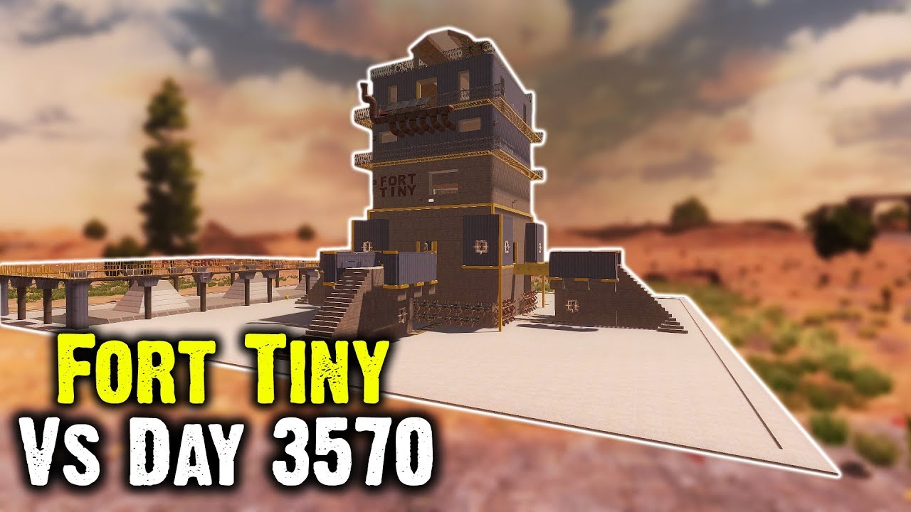 Работающая база Alpha 18 Tower Base против Day 3570 Horde Night - База, построенная подписчиками ...