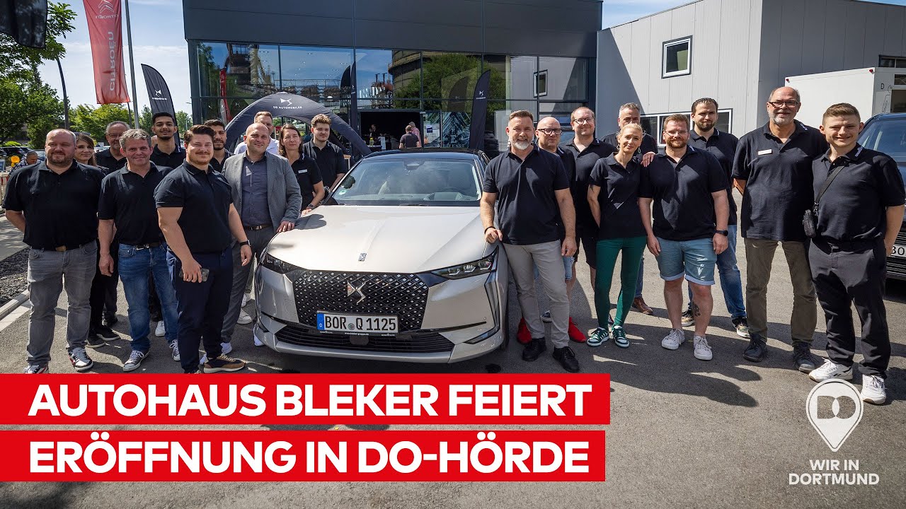 Autohaus Bleker in Dortmund-Hörde feiert Eröffnung