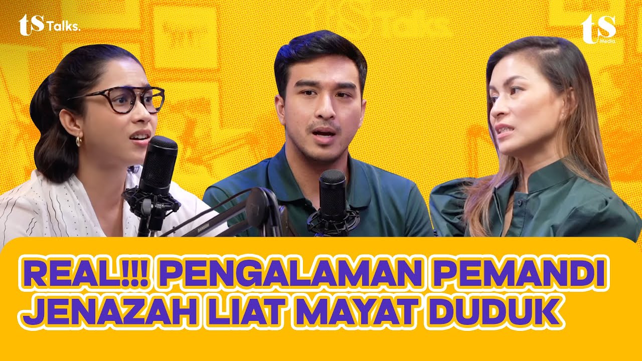 DENGER KISAH HOROR PEMANDI JENAZAH, AGHNINY & IBRAHIM RISYAD SHOCK‼️ | TS TALKS EPS 292