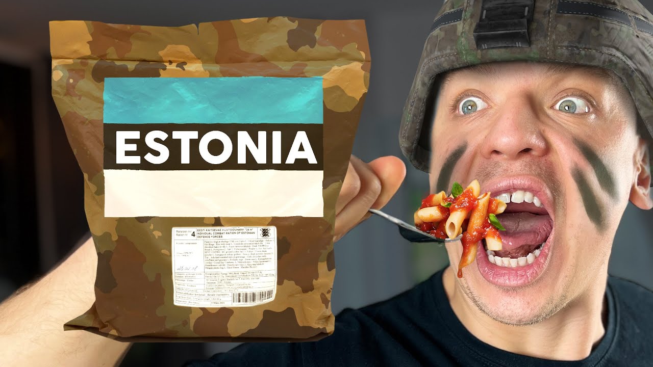 Test WOJSKOWEGO JEDZENIA z ESTONII #2