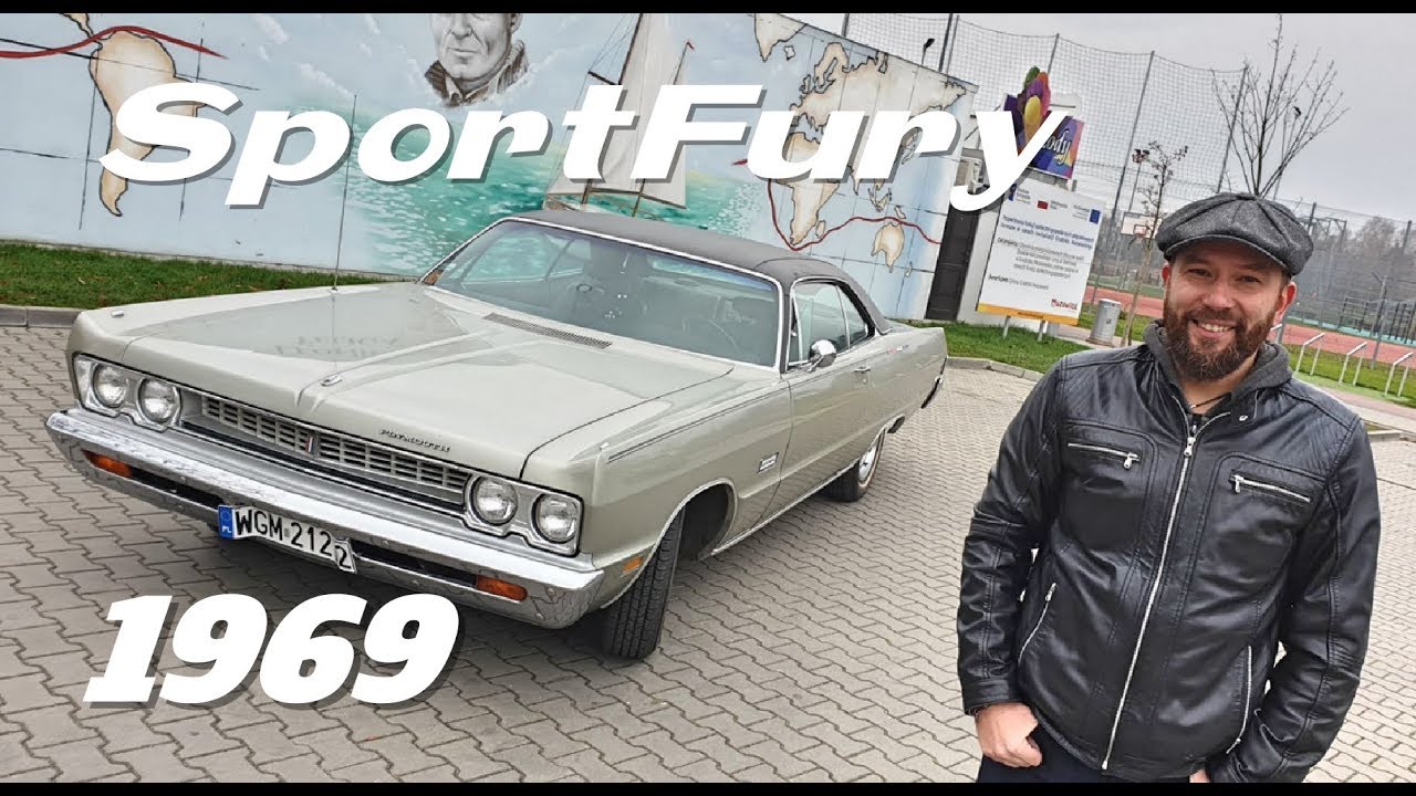 Chcesz go mieć - kaniukowy Plymouth Sport Fury 1969 383 - 6.3 V8 1.12.2019 Grodzisk Mazowiecki