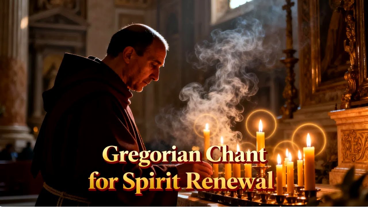 Gregorian Chant for Healing Sleep and Holy Grace | Benedictine Ambience and Sacred Balance