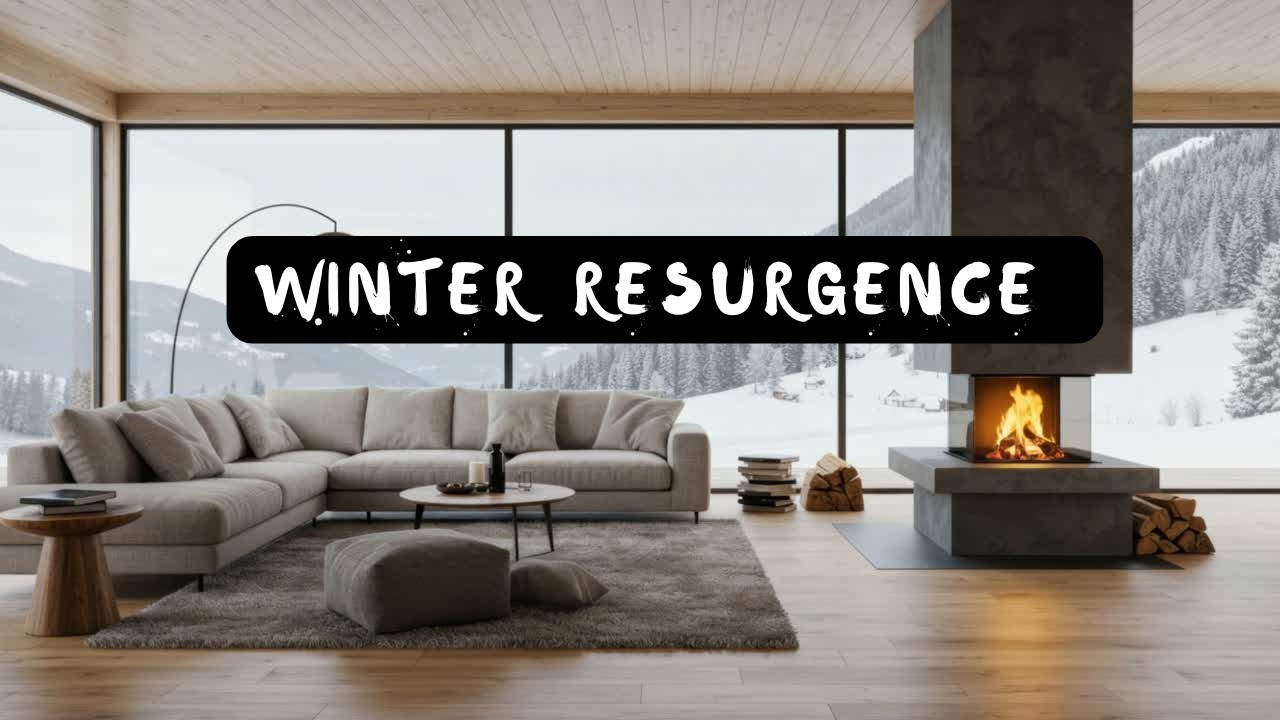 Winter Resurgence | Soothing Jazz, Lo-Fi & Visuals to Wash Away Your Stress
