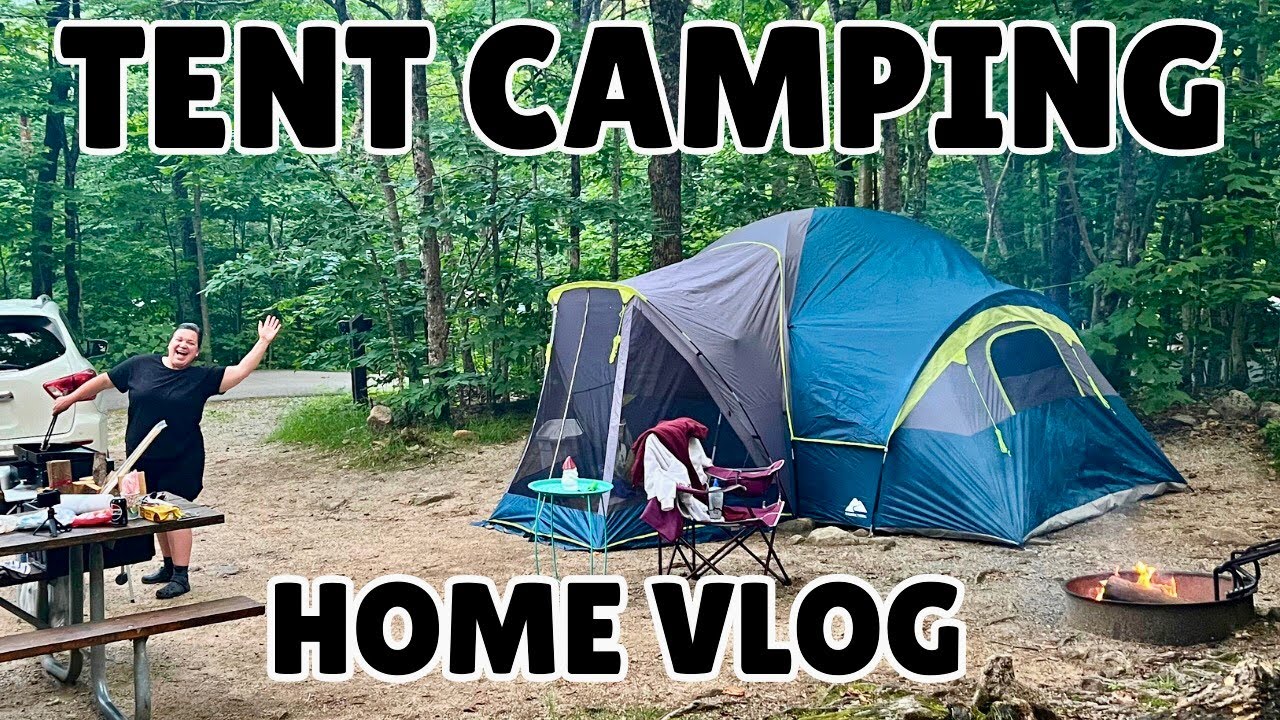 HOW TO TENT CAMP WITH YOUR BESTIE! ERIN COOKS ON BLACK STONE & FLAVORED MARSHMALLOW SMORE'S