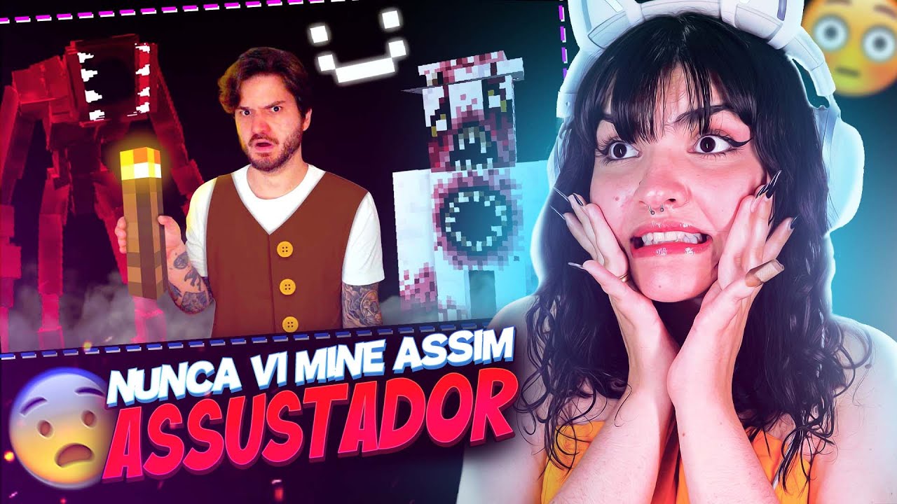 JAZZGHOST: EU INSTALEI 200 MODS PRA TRANSFORMAR O MINECRAFT EM UM JOGO DE TERROR!!😱