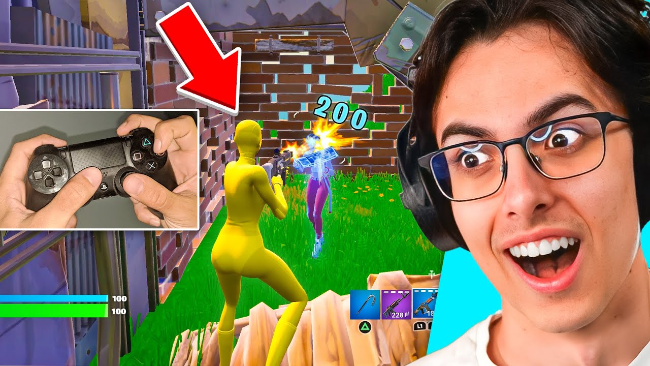 Reacting To The #1 CONTROLLER Fortnite Player!