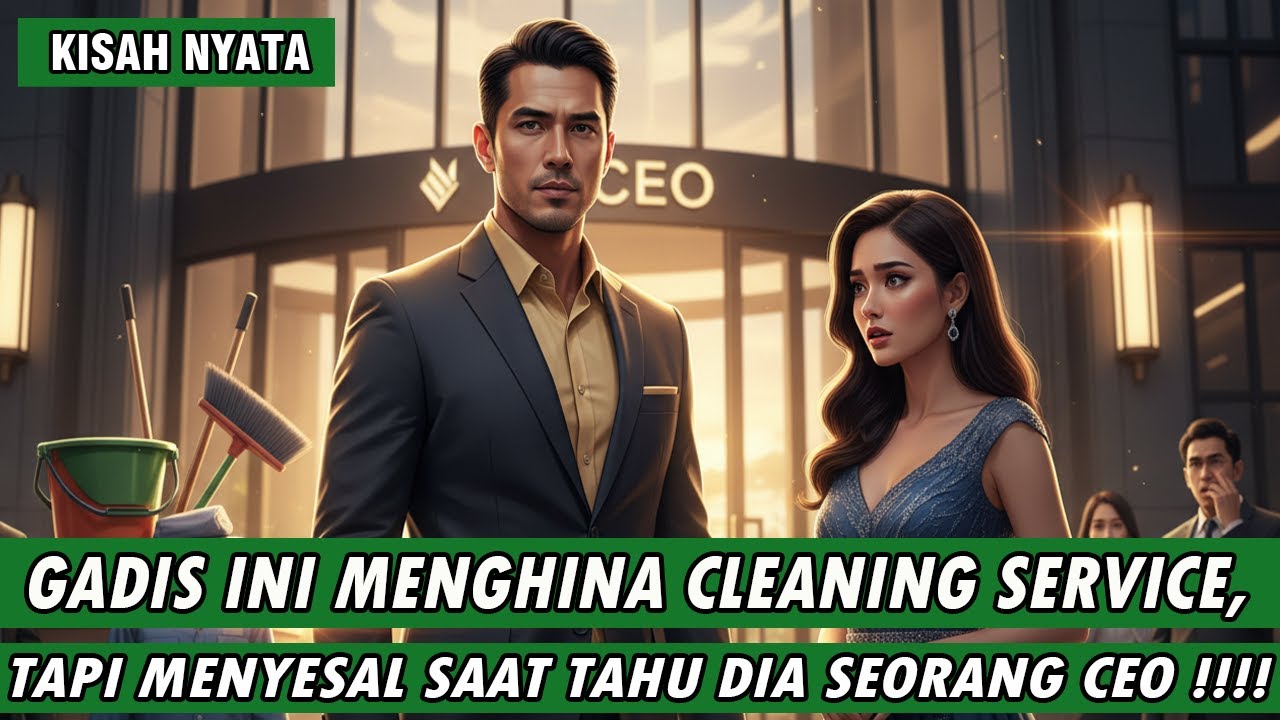 CINTA DATANG TERLAMBAT! CLEANING SERVICE YANG DIREMEHKAN INI TERNYATA CEO KAYA RAYA!!!!