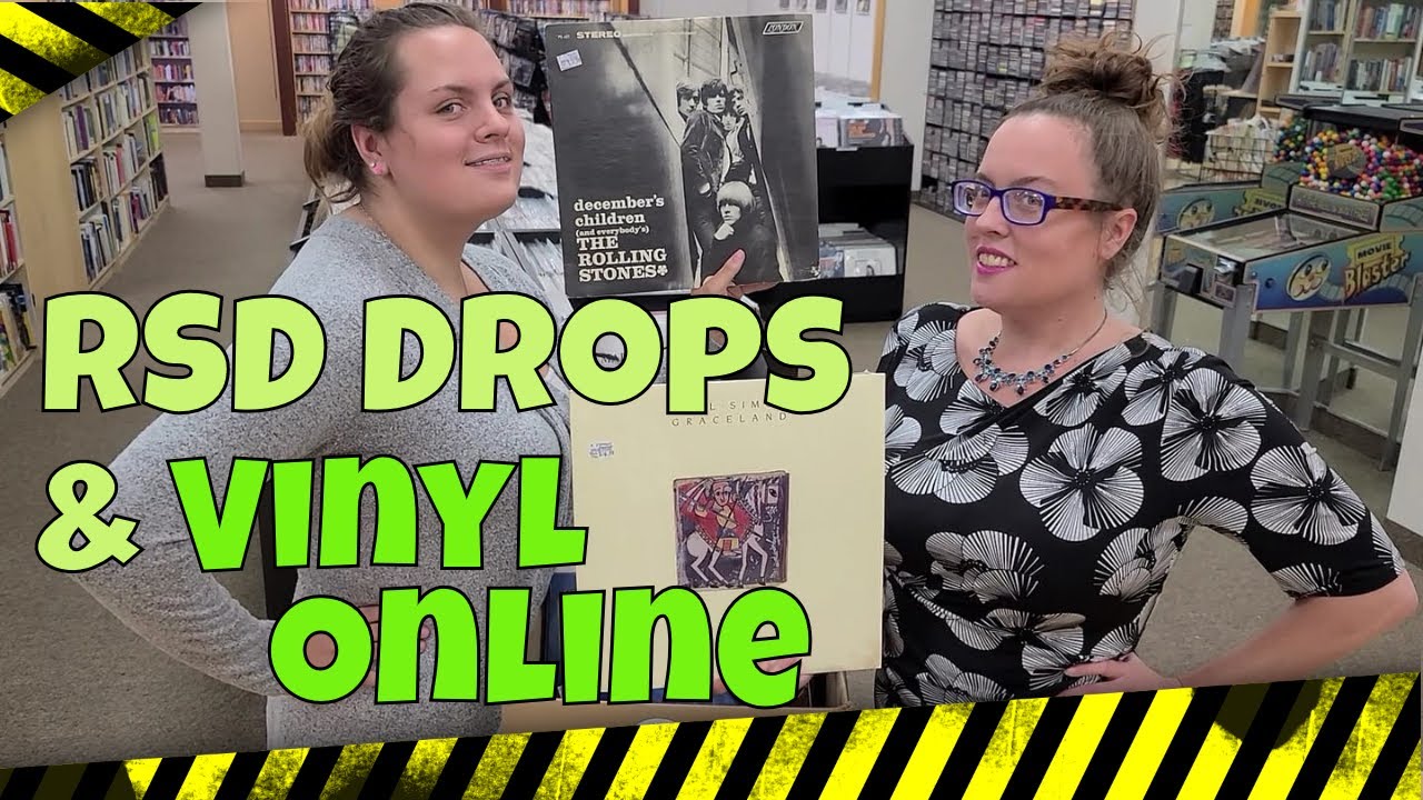 RSD Drops 2020 Online & a Mixed Box of Vinyl Records