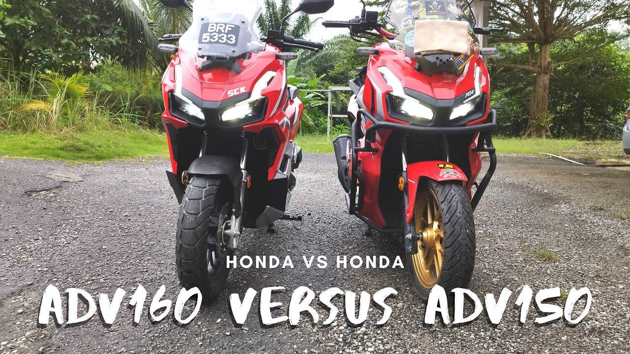 Honda ADV 160 vs ADV 150 - Sama Ke ADV150 ADV160??