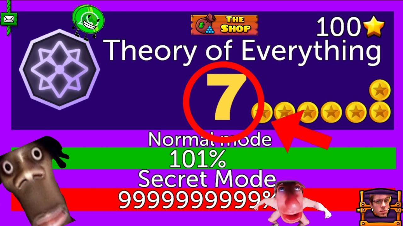 (READ DESC)😱 !!NEW THEORY OF EVERYTHING 7 REMAKE ON XYNEL GDPS!!BY ME!! (Xynel GDPS)