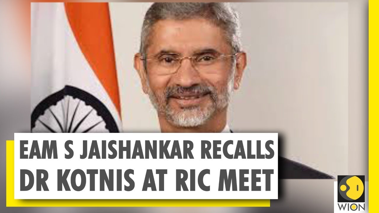EAM S Jaishankar addresses Russian & Chinese ministers at RIC meet 2020