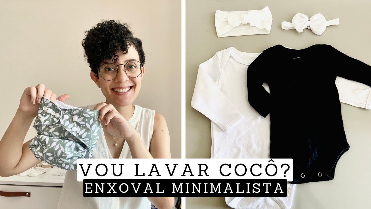 Fraldas Ecológicas (de pano) SHEIN x Happy Flute - Enxoval MINIMALISTA
