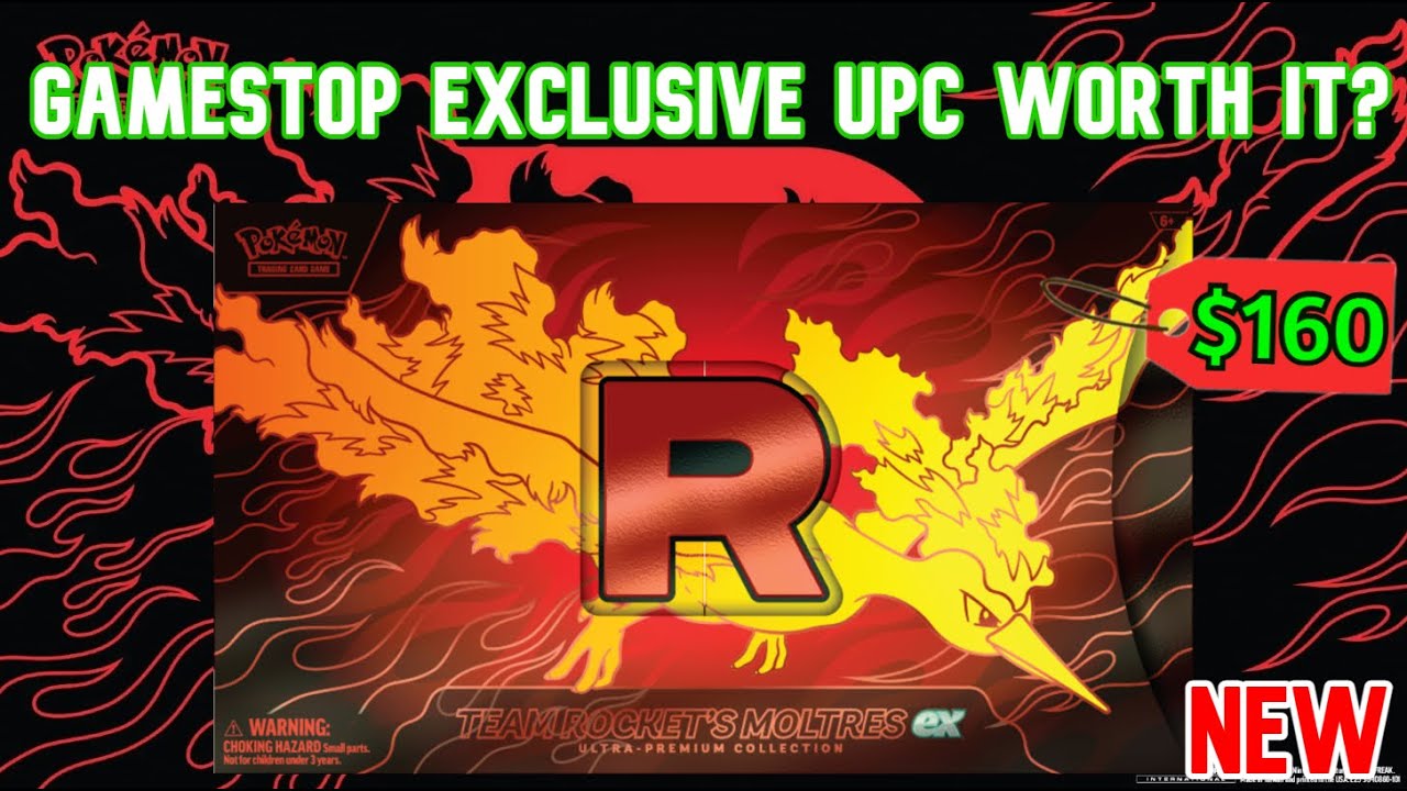 Стоит ли Moltres из Team R (бывший UPC) своих денег? Эксклюзивная распаковка GameStop!