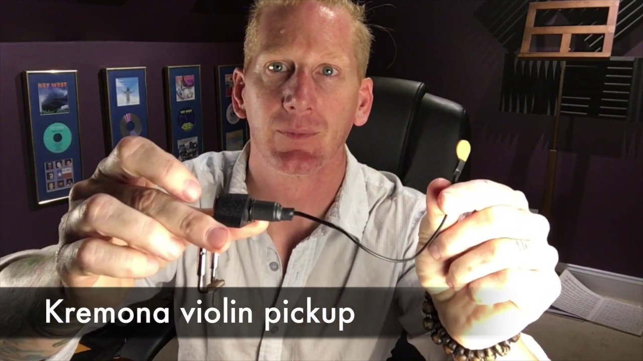 Kremona violin pickup demo
