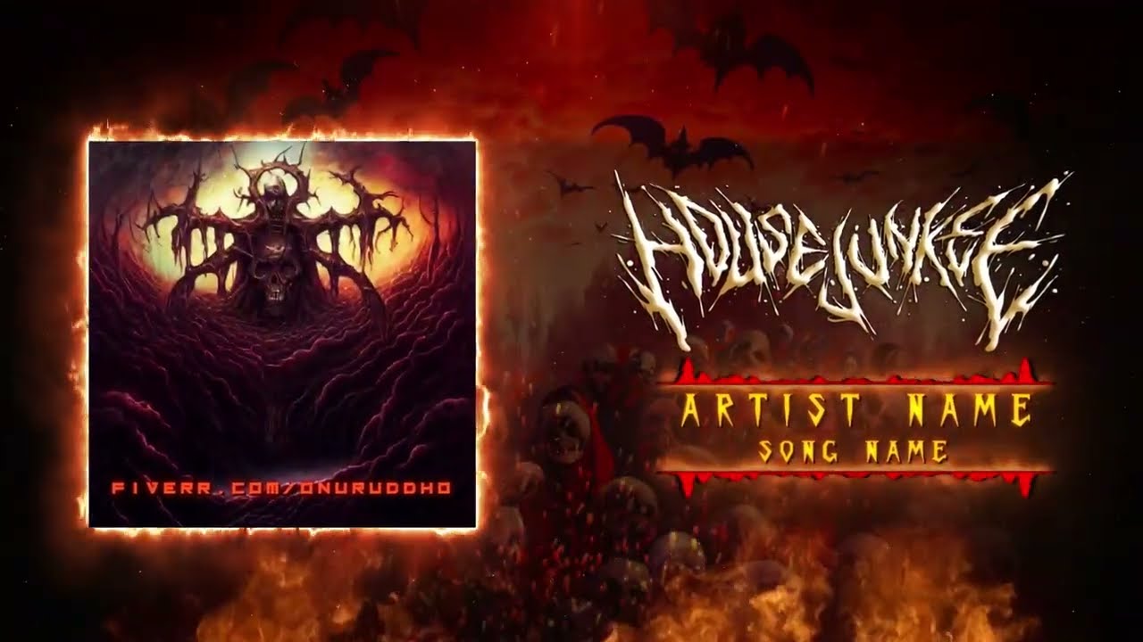 Audio Visualizer For Metal Stream Video