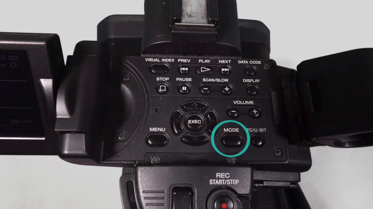 Sony HXR NX5U Getting Started video 1of 5