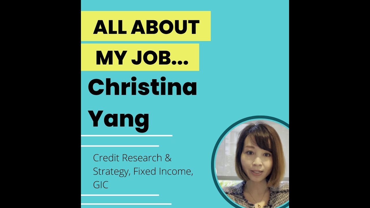 All About My Job: Credit Research & Strategy