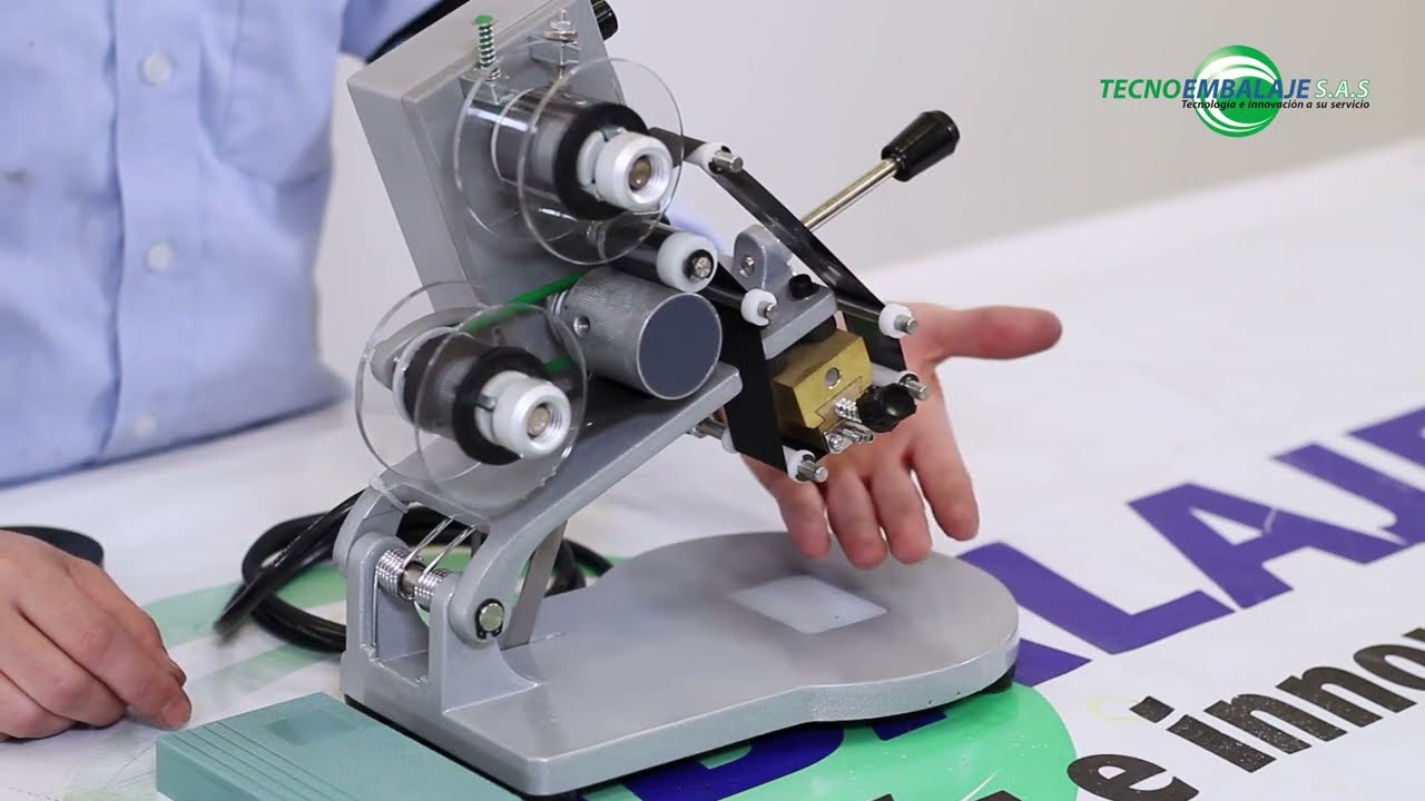 Codificador Manual Hot Stamping | GUÍA DE USO | Tecnoembalaje SAS