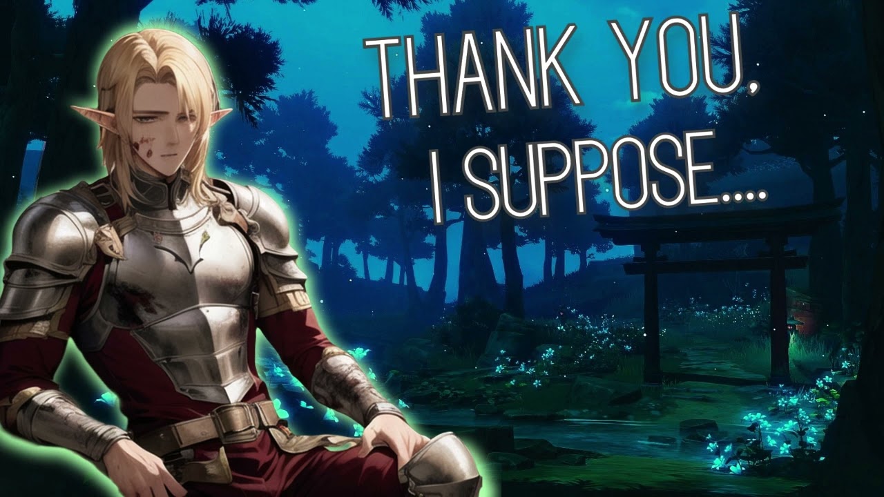[ASMR] Caring for a Wounded and Captured Elf (Enemies to.....something?)
