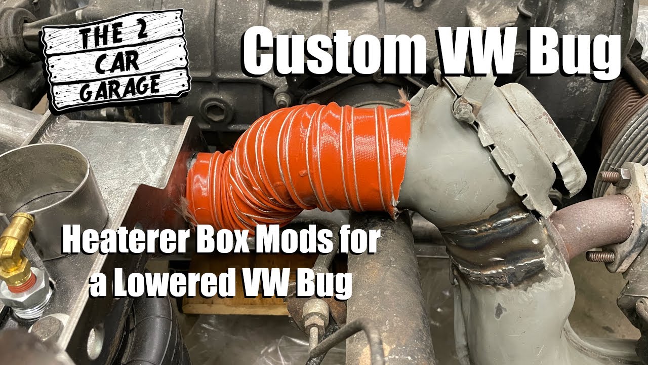Heater Box Modification on a Lowered VW Bug - Curt's Bug Part 34