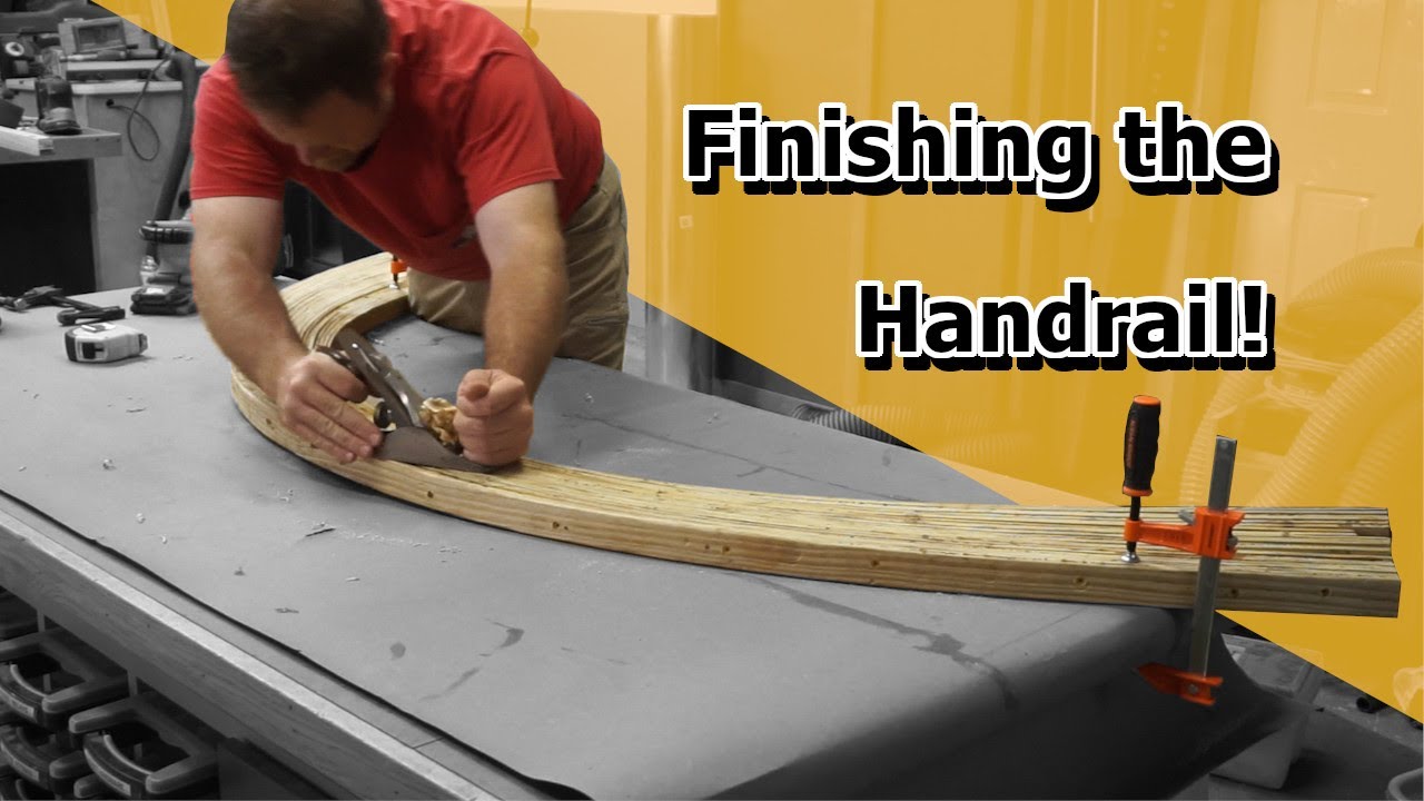 #120 The Spiral Handrail is Finished!