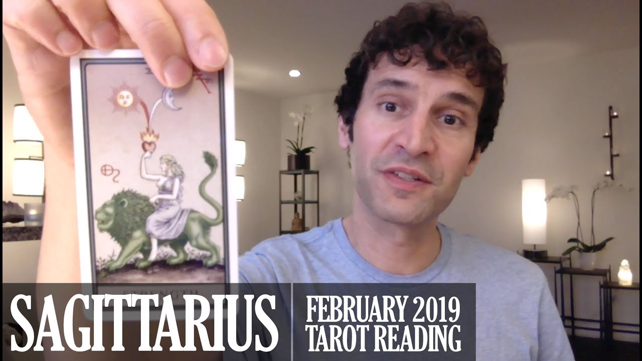 SAGITTARIUS February 2019 Monthly Intuitive Tarot Reading by Nicholas Ashbaugh