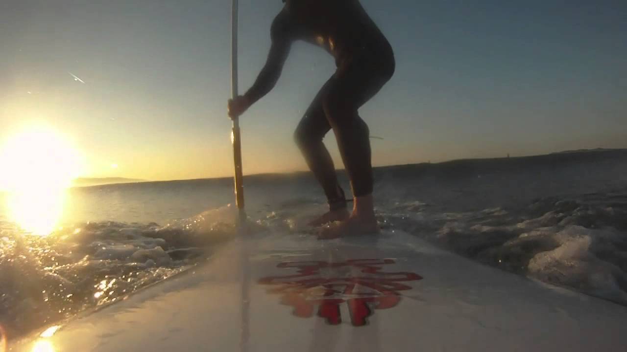 Sunrise SUP Ferry Wave Ireland June 2014