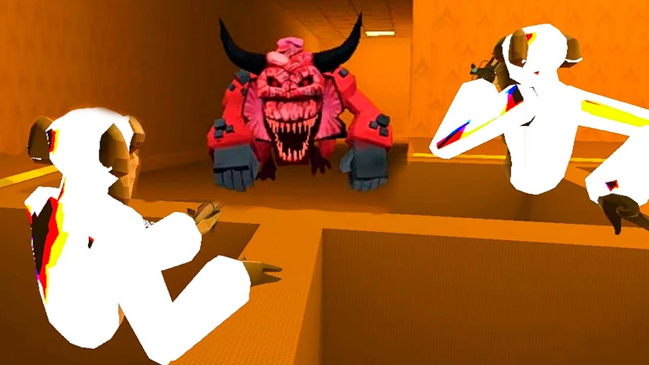 Toros Demoníacos en Backrooms de Monos VR 
