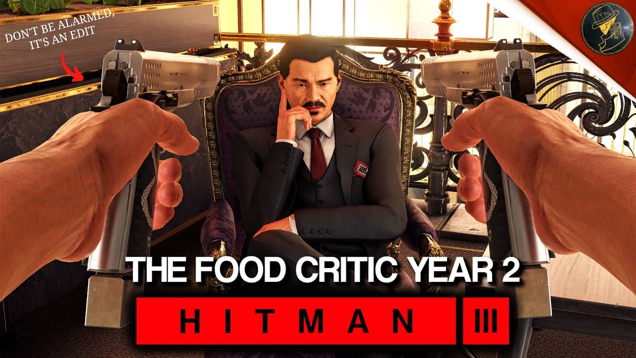 HITMAN 3 | The Food Critic Year 2 | Elusive Target | SASO & Default Loadout