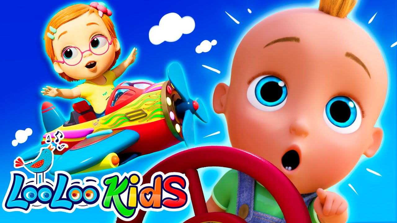 🚌 Vehicles Song - (Official Video) - LooLoo Kids Nursery Rhymes & Kids Songs