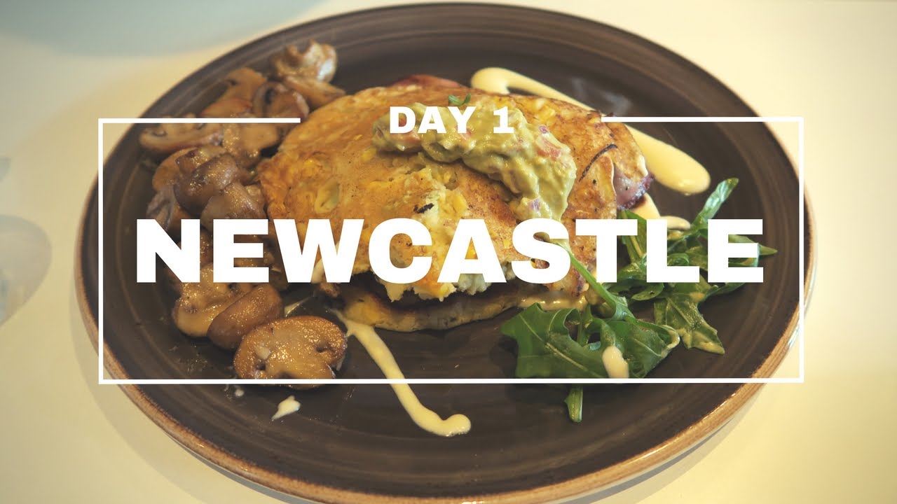 Australia Vlog - Day 1 - NEWCASTLE - Lunch, Dinner, Dessert (EP 19)