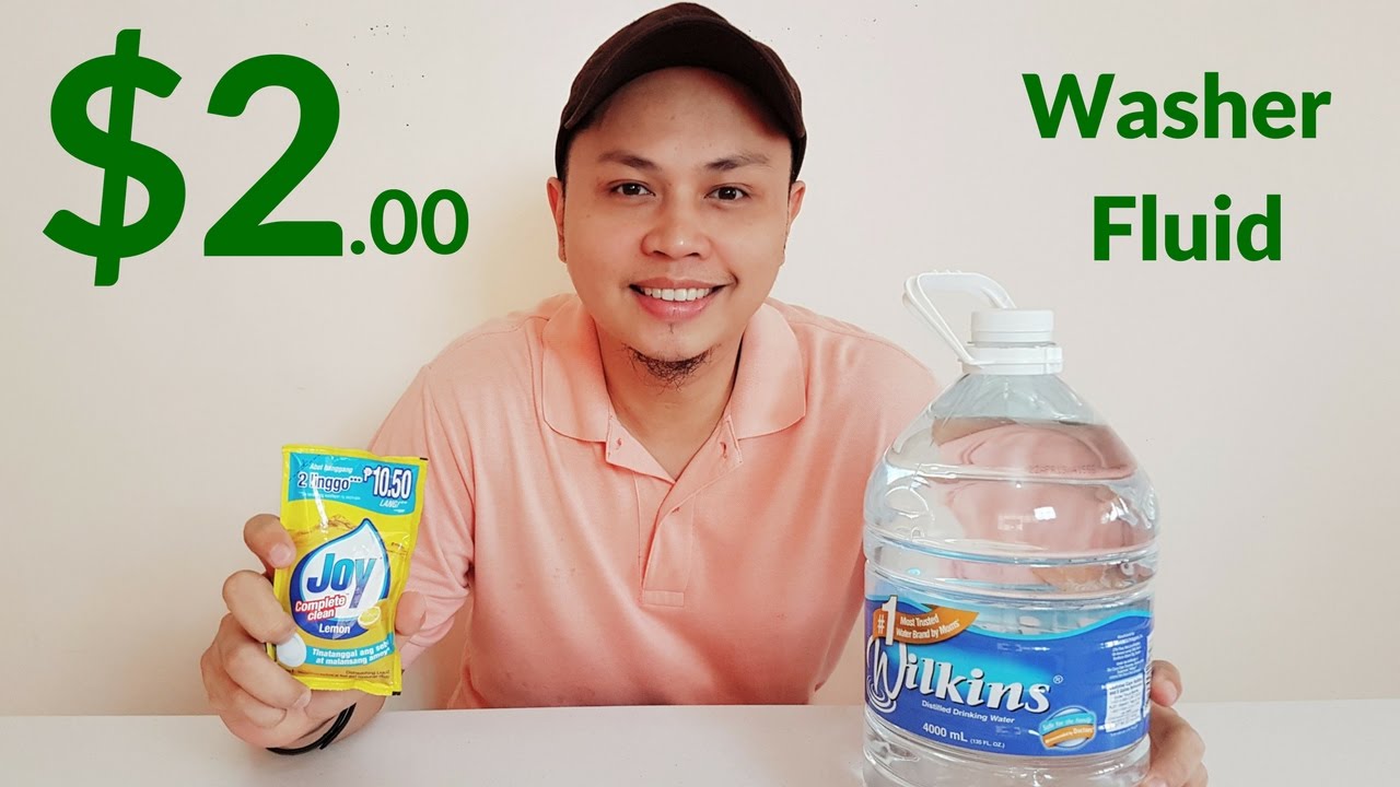 DIY: How to Make Your Own Car Windshield Washer Fluid