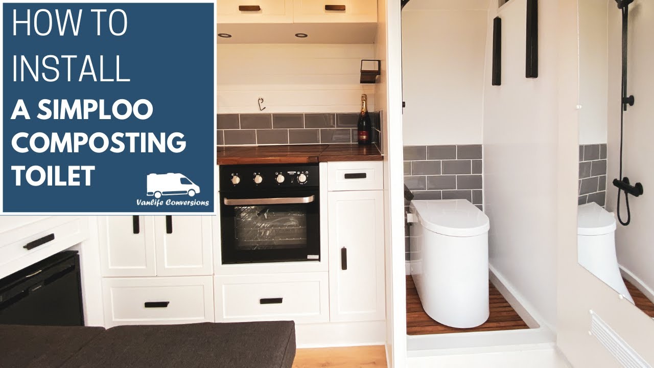 Van composting toilet - how to install a Simploo | Vanlife Conversions
